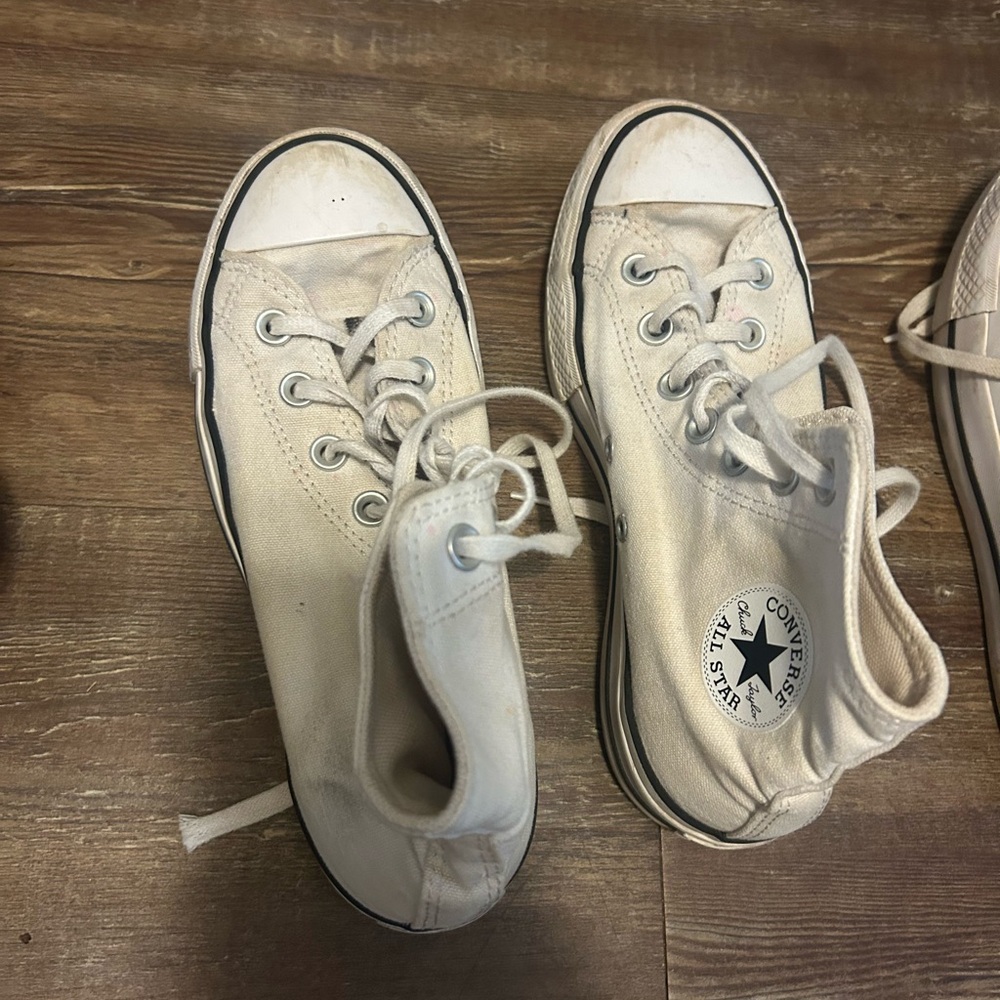 Converse All Star White High-Top Sneakers